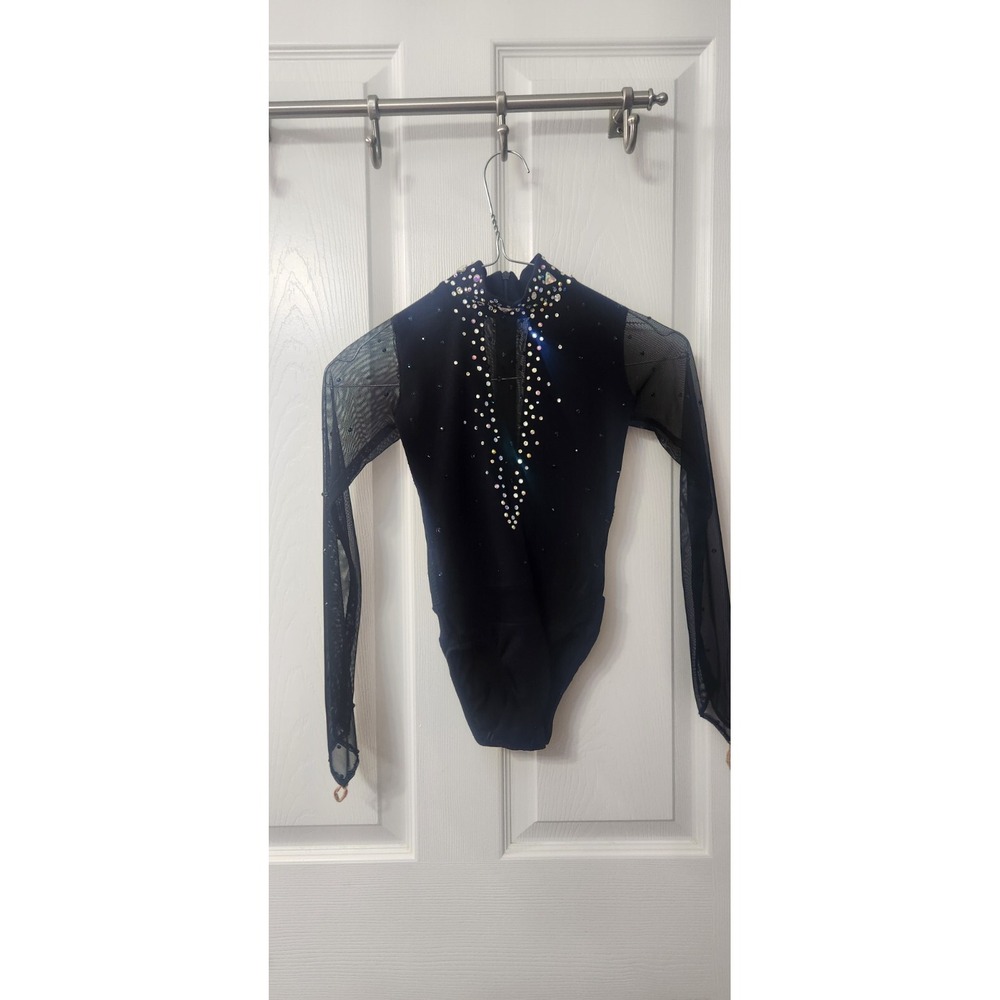 competition figure skating leotard. Pre owned. Skirt not included size6-8 - Picture 2 of 2